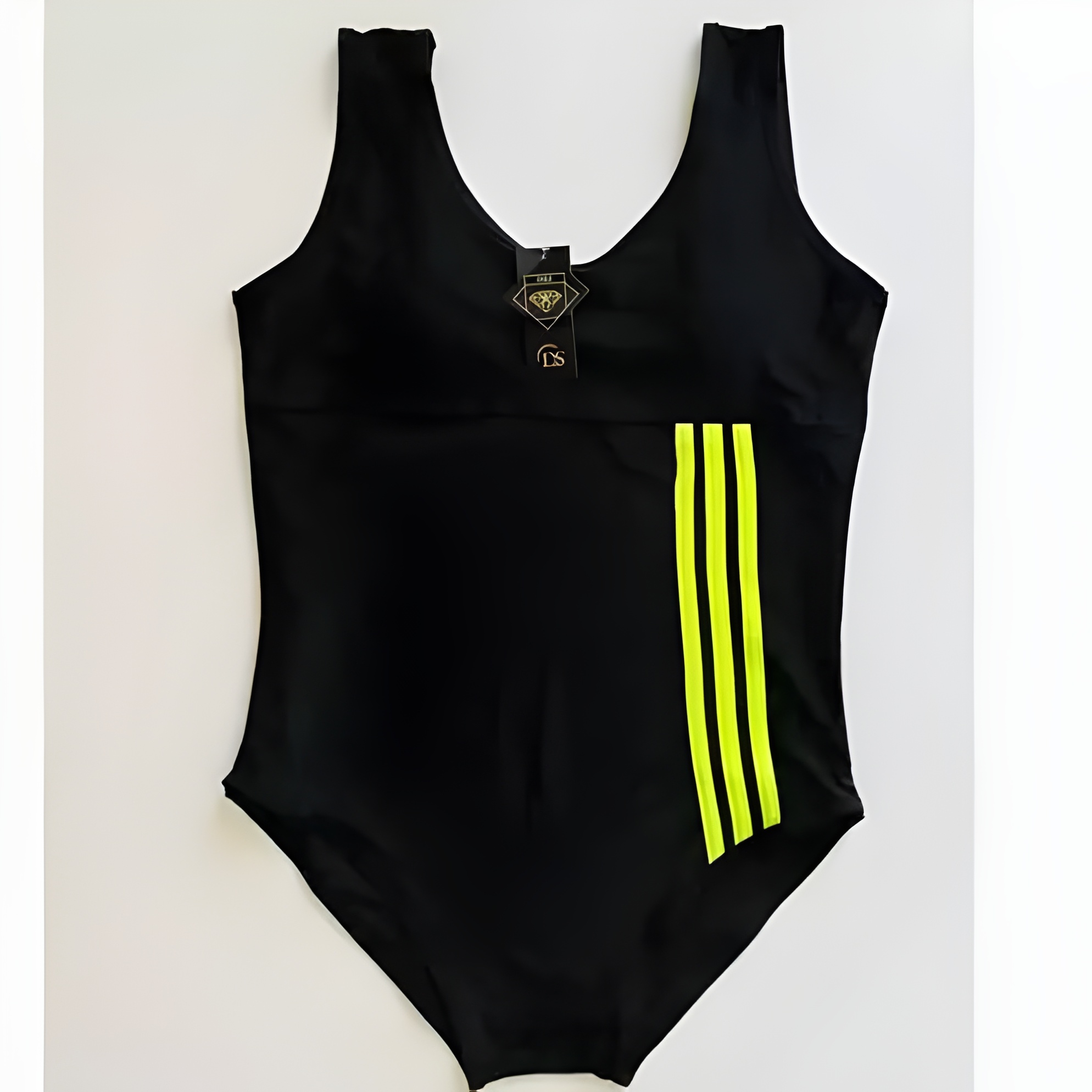 مایو زنانه اسلیپ نوار دار کاپدار ضدکلر