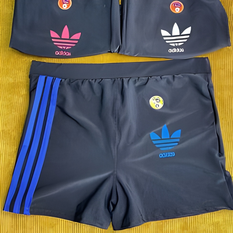 مایو مردانه آدیداس نوار صاف ضدکلر