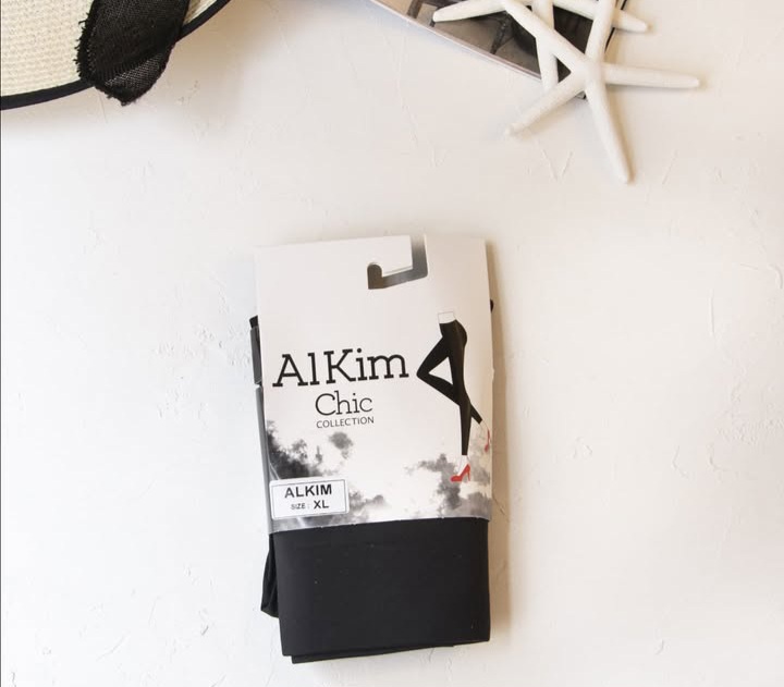 لگ زنانه مشکی برند آل کیم چیک ترک بسته ۶ عددی