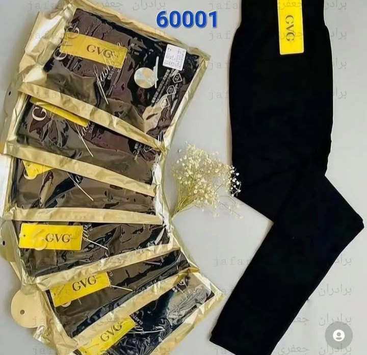 ساپورت زنانه اعلا مشکی برند gvg بسته ۶ عددی