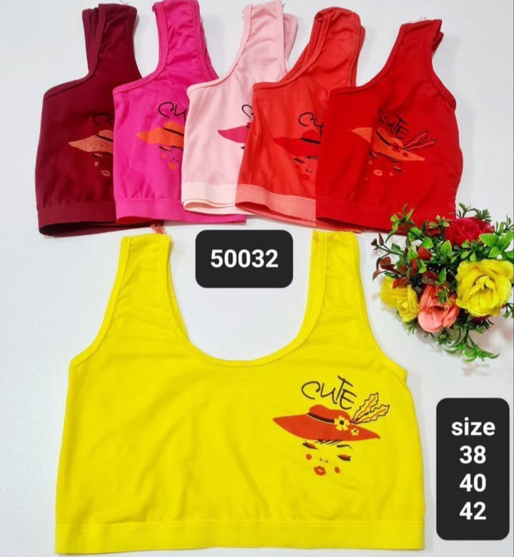 نیمتنه زنانه نخی بدون کاپ بسته ۱۲ عددی