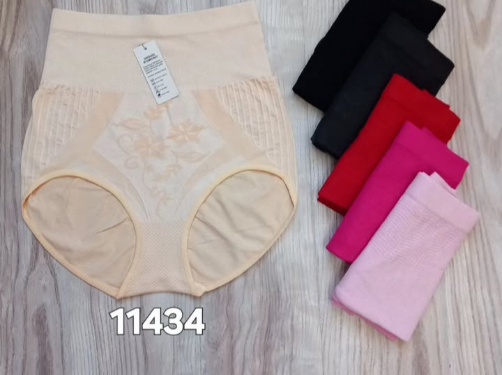 شورت گنی سیملس زنانه سایز بزرگ بسته ۱۲ عددی