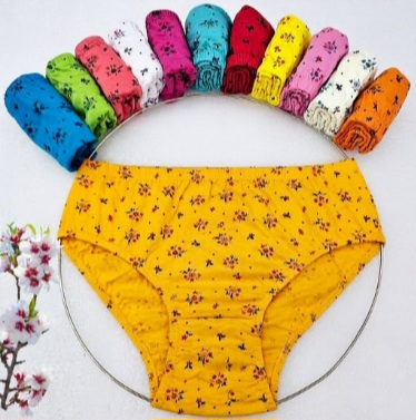 شورت زنانه نخی لیفه ای سایز 4XL بزرگ بسته ۱۲ عددی