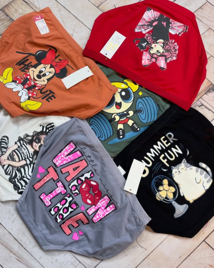 شورت زنانه پنبه سوپر اعلا برند سون دی بسته ۱۲ عددی