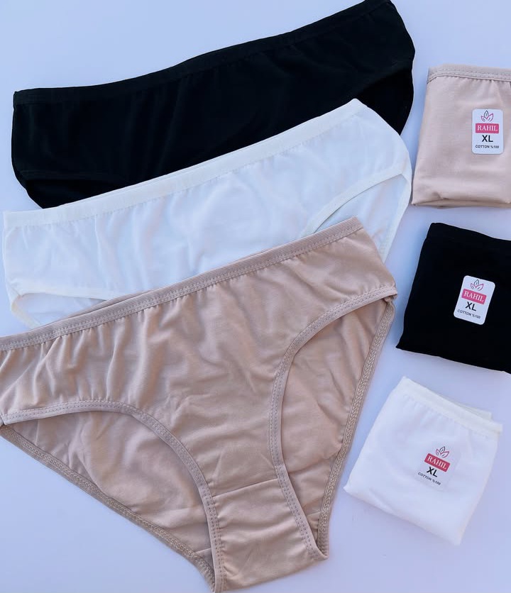 شورت نخی زنانه اعلا کیفیت بالا برند لعیا بسته ۱۲ عددی