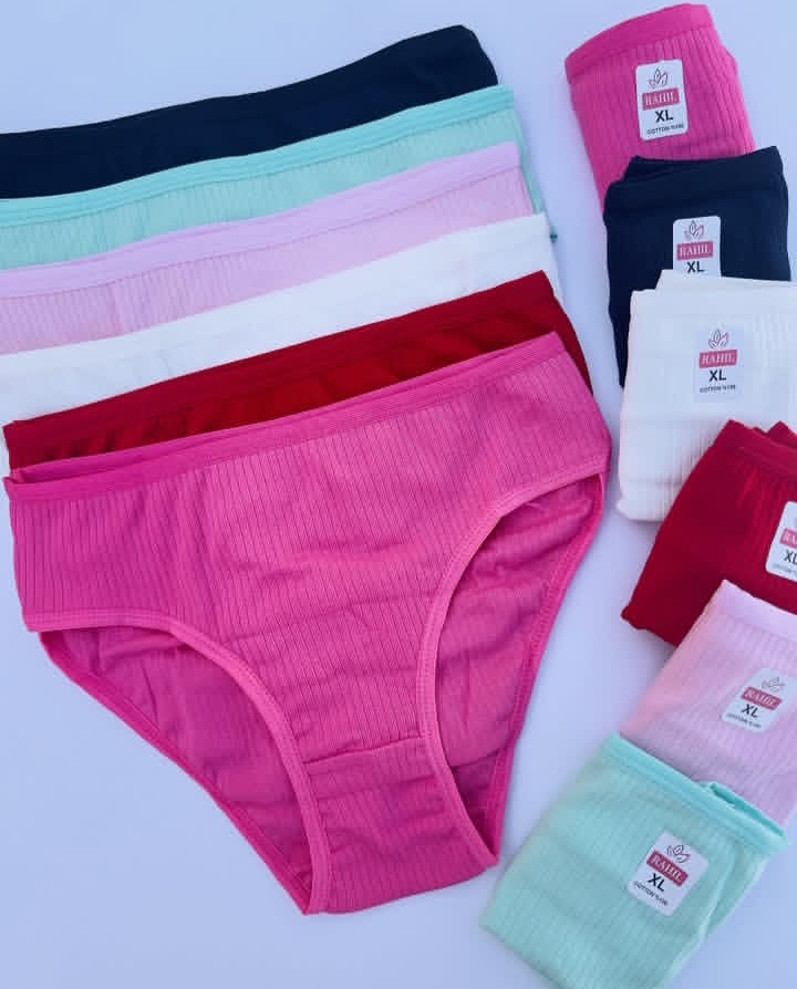 شورت زنانه پنبه اعلا کبریتی برند لعیا بسته ۱۲ عددی