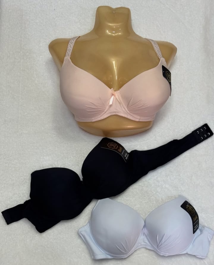 سوتین زنانه اسفنجی برند بارلی کد ۰۰۹ جکدار بسته ۱۲ عددی