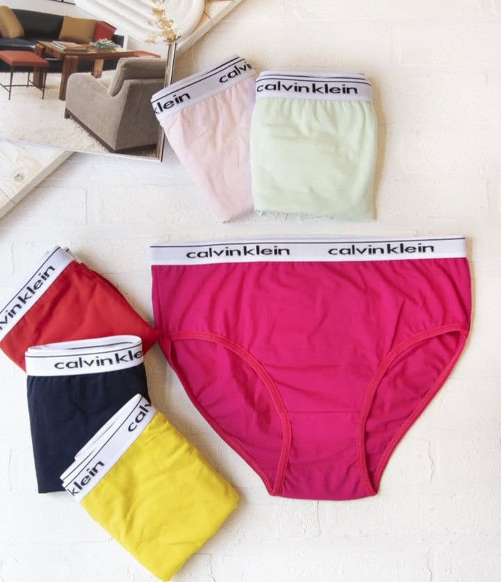 خرید عمده شورت زنانه پنبه سوپر کلوین کلاین بسته ۱۲ عددی اعلا گرم بالا ضدحساسیت